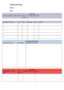 Personal Training Session Plan Template