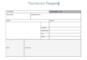 Taxi Invoice Template