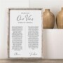Personalized Wedding Vows Templates