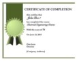 Free Certificate Of Completion Templates For Word