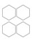 4 Inch Hexagon Template Printable