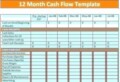 Simple Cash Flow Projection Template