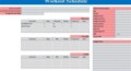 Workout Schedule Template Excel