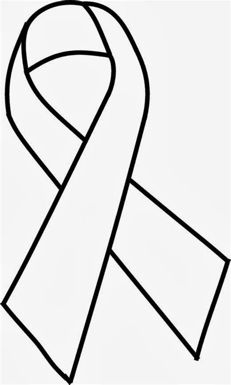 Printable Awareness Ribbon Template - BestTemplatess - BestTemplatess