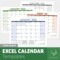 Excell Calendar Template