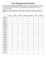 Time Management Sheets Template
