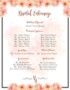 Wedding Entourage List Template