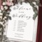 Order Of The Day Wedding Template