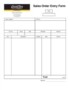 Sales Order Form Templates Free
