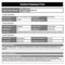 Contract Summary Template