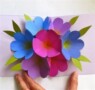Flower Pop Up Card Template