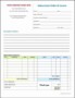 Customer Order Form Template Excel