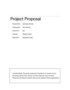 Information System Proposal Template