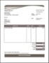 Performance Invoice Template