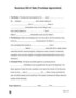 Bill Of Sale Contract Template