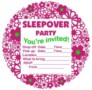 Free Sleepover Invitation Templates