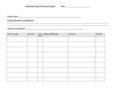 Sample Project Plan Template Word