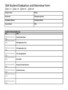 Interview Application Form Template