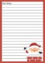 Santa Letterhead Template Free