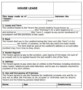House Rental Agreement Template Free