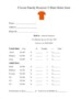 Family Reunion T Shirt Order Form Template