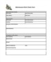 Work Order Template Pdf