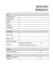 Event Booking Form Template