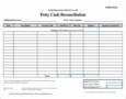 Petty Cash System Template