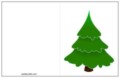 Christmas Tree Templates For Cards