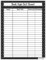 Book Sign Out Sheet Template