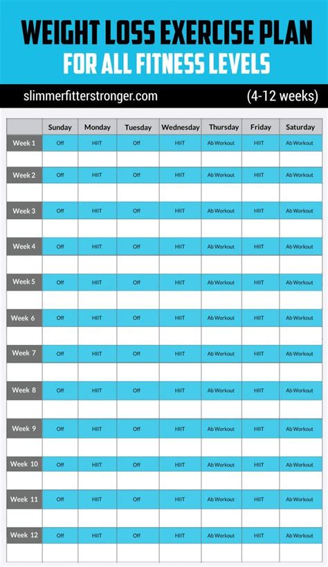 12 Week Fitness Plan Template - BestTemplatess - BestTemplatess