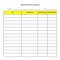 Sign Out Sheet Template Word