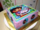 Dora Cake Template