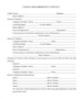Daycare Emergency Contact Form Template