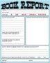 Book Report Template For Kids