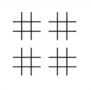 Tic Tac Toe Template Word