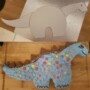 Stegosaurus Cake Template