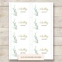 Free Wedding Name Place Cards Template
