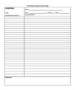 Microsoft Word Note Taking Template
