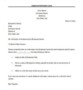 Letter Of Employment Template Word