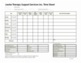 Timesheet Invoice Template Excel