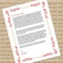 Microsoft Word Christmas Letter Template