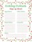 Christmas Potluck Signup Sheet Template