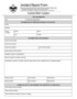 Accident Report Form Template Uk