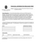 Financial Release Form Template