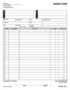 Order Sheets Template
