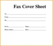 Free Fax Cover Sheet Template Word 2007