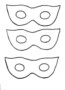 Printable Superhero Mask Template