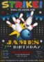 Free Bowling Birthday Party Invitation Templates