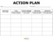How To Do An Action Plan Template